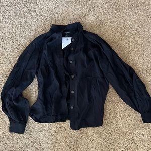 Black Button Down